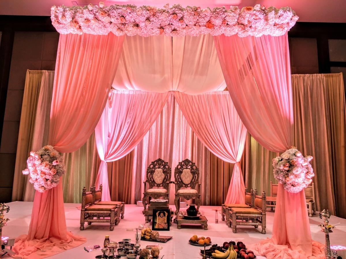 Fabric Mandaps - Indian Wedding Mandap Decorations Tampa Orlando ...